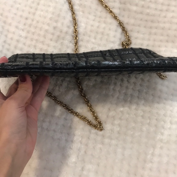 Vintage LYRELLA Snake Skin Embossed Quilted Purse - Picture 8 of 8